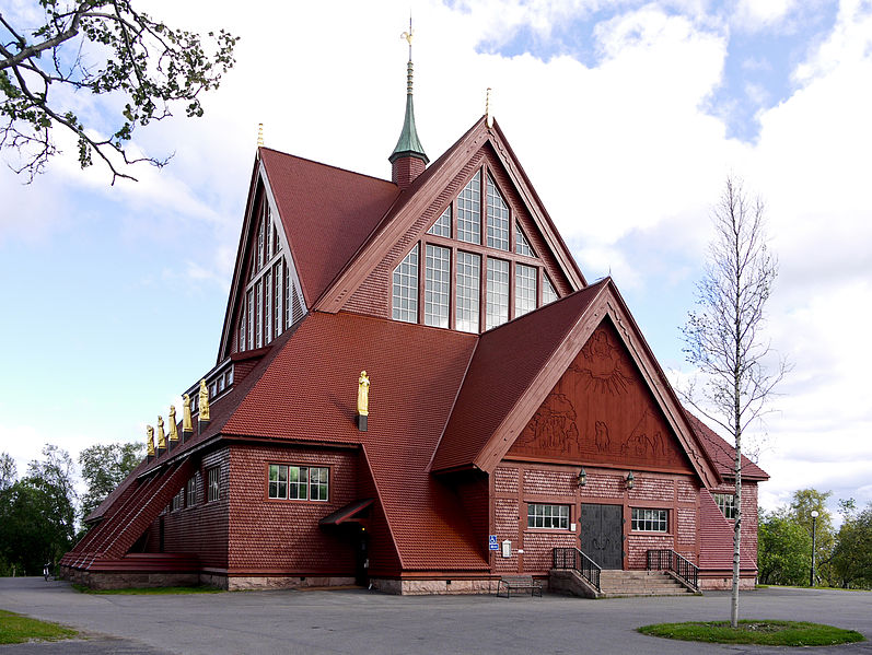 Kiruna kyrka kościół