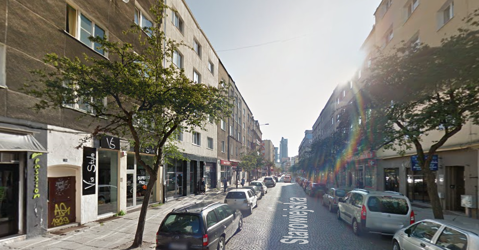 Ulica Starowiejska w Gdyni, źródło: Google Maps