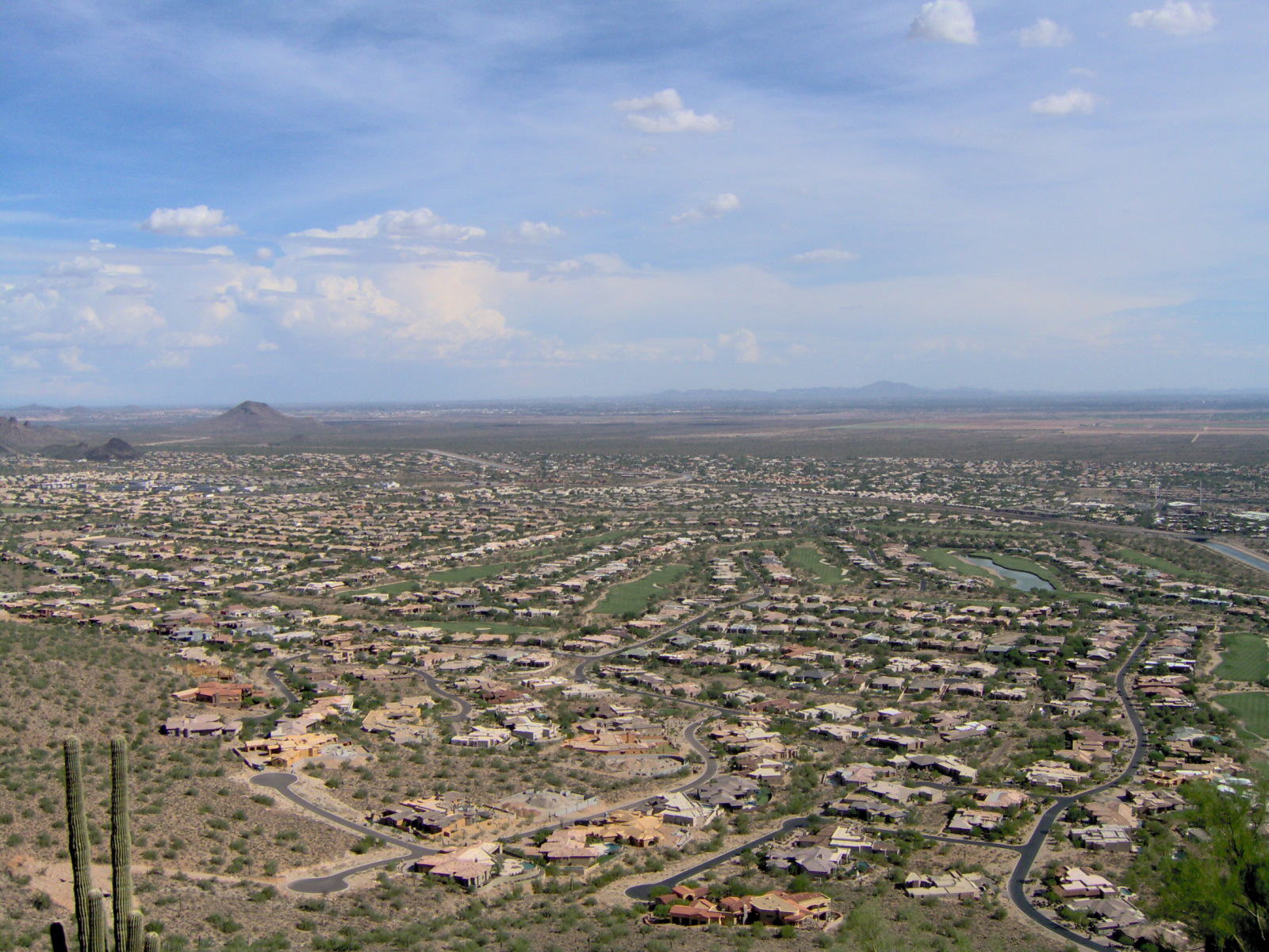 Przedmieścia Phoenix w Arizonie. fot. Dominic/Wikimedia Commons