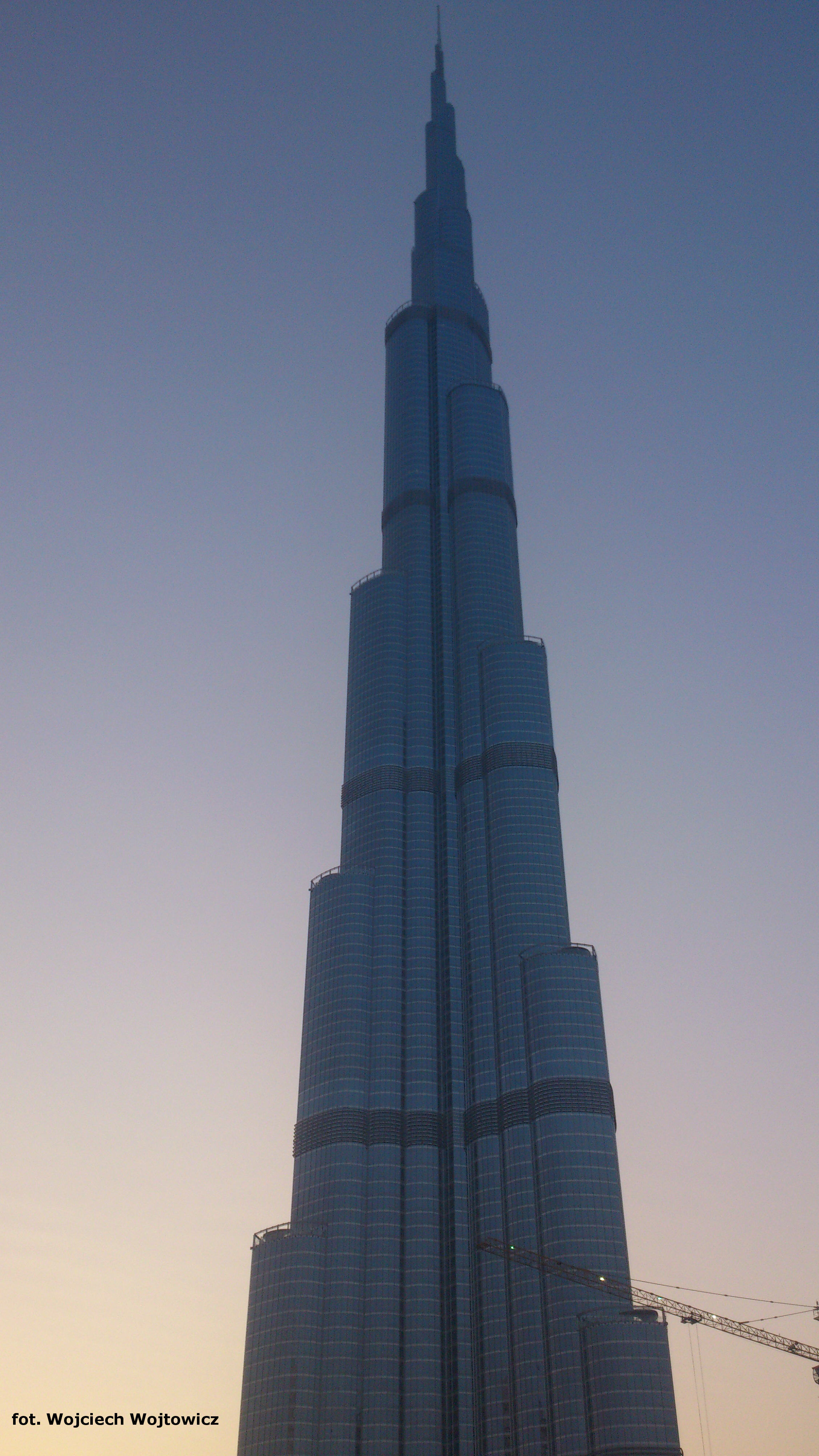 Burj Khalifa - obecnie najwyższy budynek na Ziemi. fot. Wojciech Wojtowicz