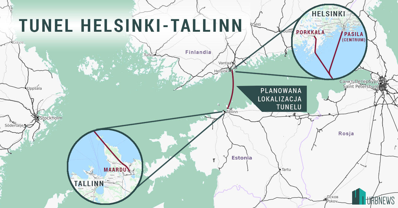 Helsinki Tallinn tunel Finlandia
