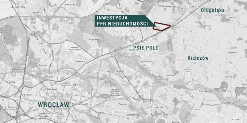 Lokalizacja planowanego osiedla Mieszkanie Plus we Wrocławiu
