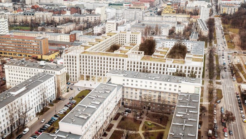 Wizja dla osiedla Mieszkanie Plus przy ulicy Ratuszowej w Warszawie | wiz. BE DDJM Architekci | za: PFR Nieruchomości