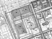 Częściowo unieważniony rysunek planu miejscowego dla rejonu ulicy Poznańskiej w Warszawie