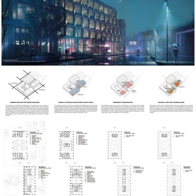 II miejsce w konkursie w Nachodzie (Czechy);, autorzy: Leto Architects (Moskwa) | mat prasowe miasta Nachod