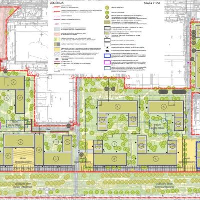 Planowane osiedle na Służewcu Przemysłowym w Warszawie | fot. materiały inwestora z wniosku w ramach specustawy mieszkaniowej