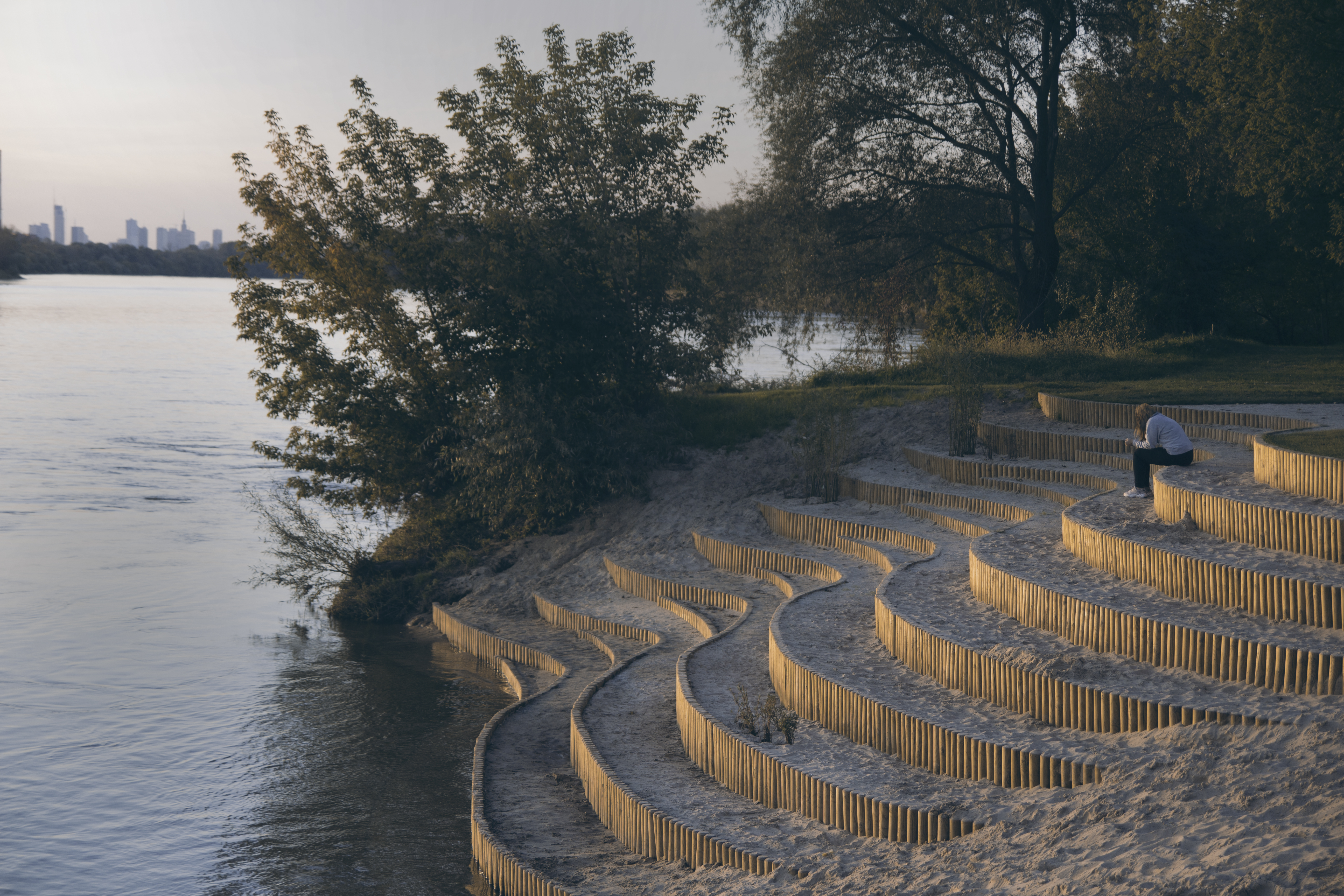 Modernizacja plaży romantycznej w Wawrze