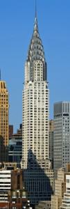 Chrysler Building z 1930 r. - najwyższe kondygnacje sukcesywnie się cofają /źródło: wikipedia.org