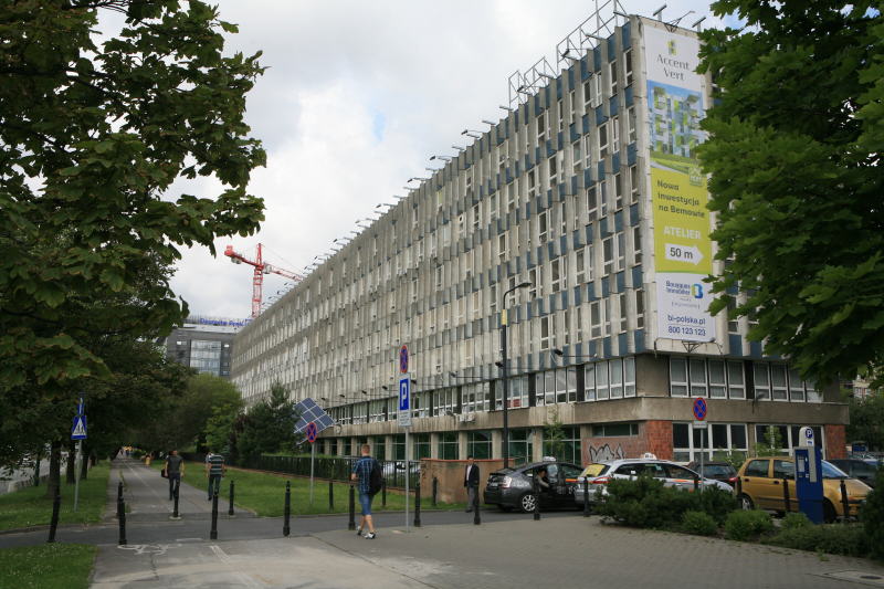 Budynek Wydziału Inżynierii Lądowej PW; foto. SARP Warszawa
