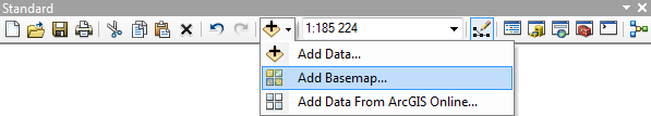 Rys. 6. Opcja Add Basemap.