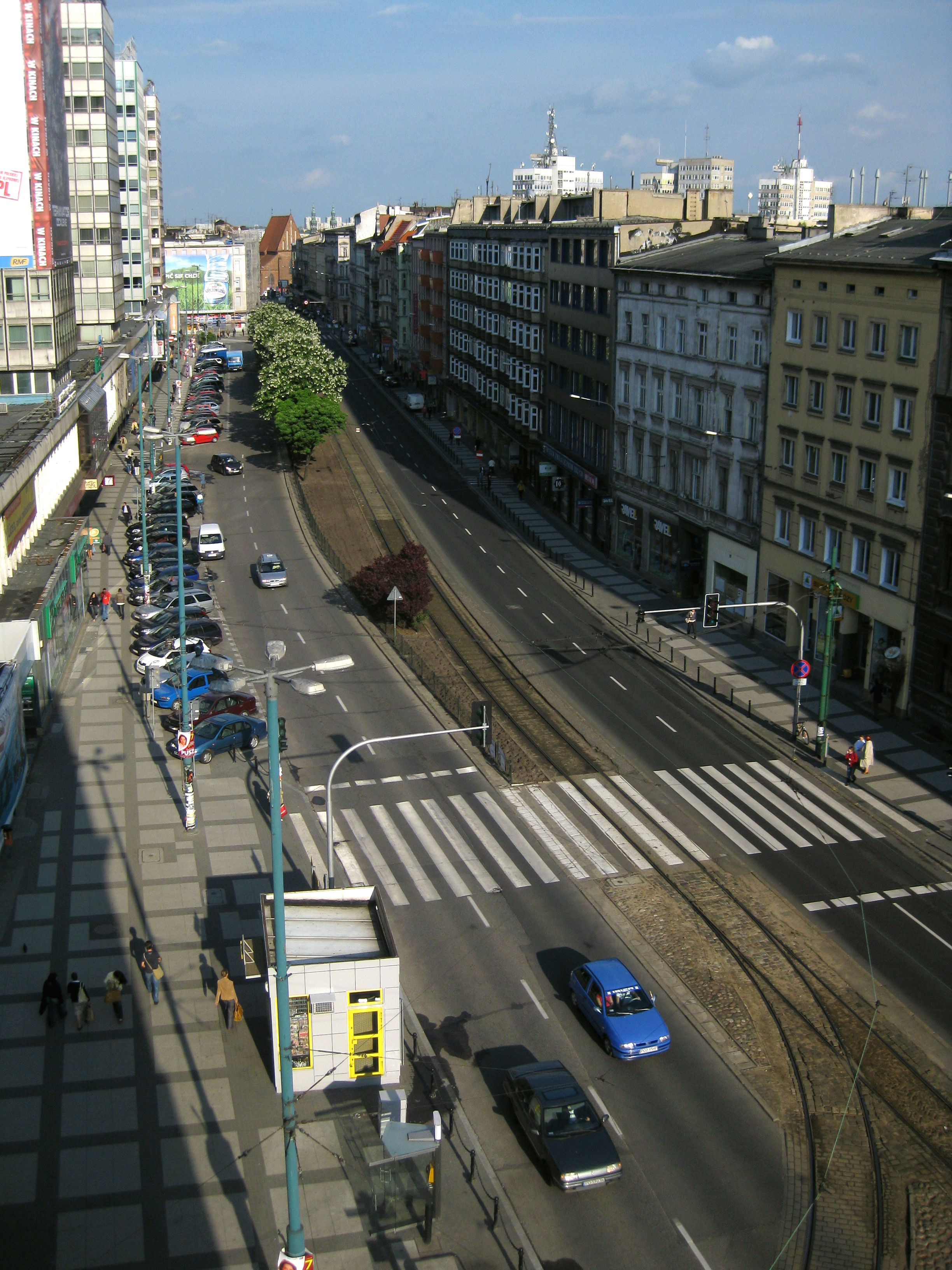 Ulica Św. Marcin w 2009 roku. Autor: Awersowy / Wikimedia Commons. Lic: CC-BY-3.0