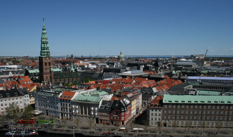 Panorama Kopenhagi; fot. Kamil Suchożebski