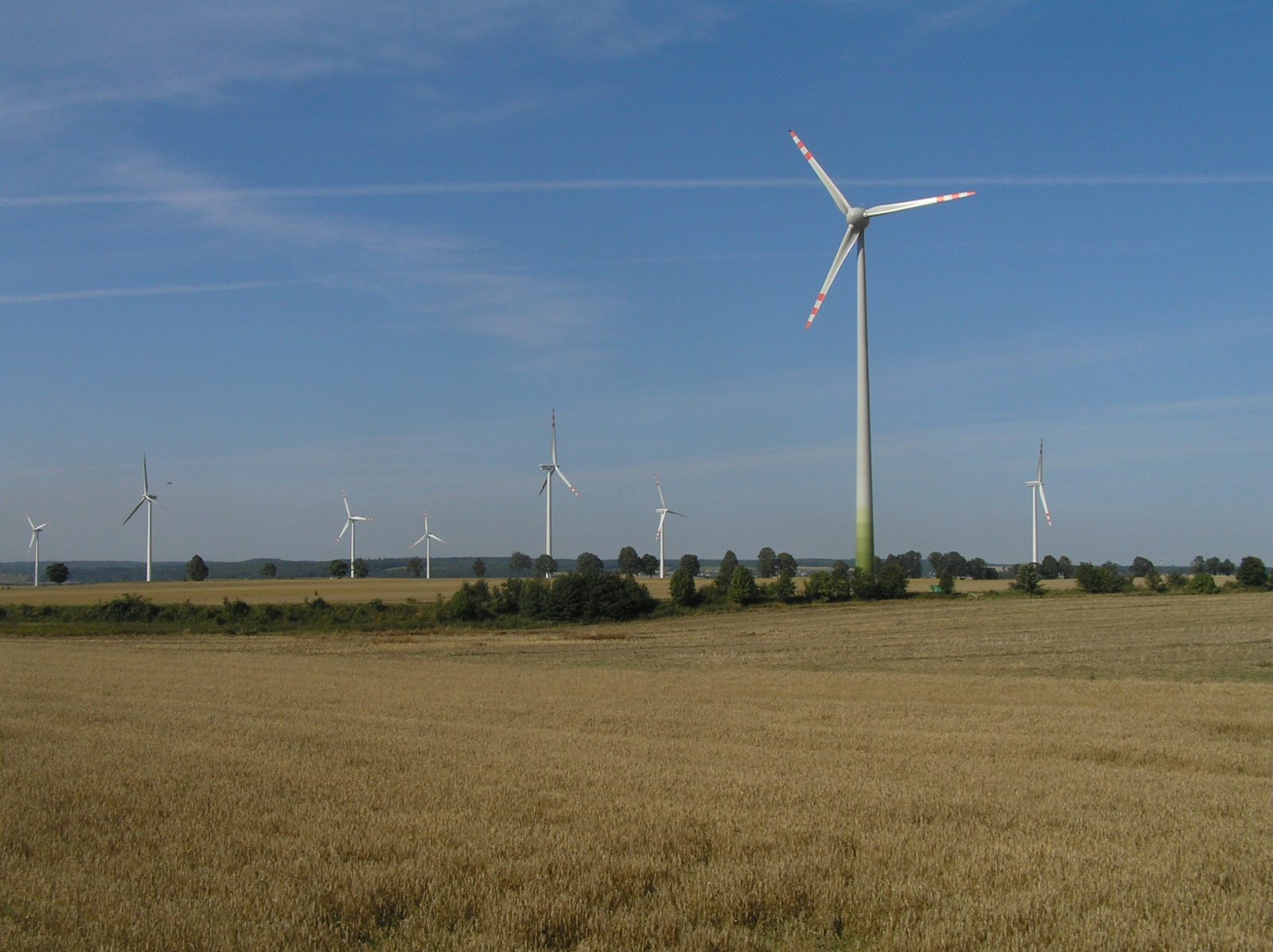 Elektrownia wiatrowa w Gnieżdżewie | fot. kkic (Wikimedia Commons) | lic. CC-BY-2.5