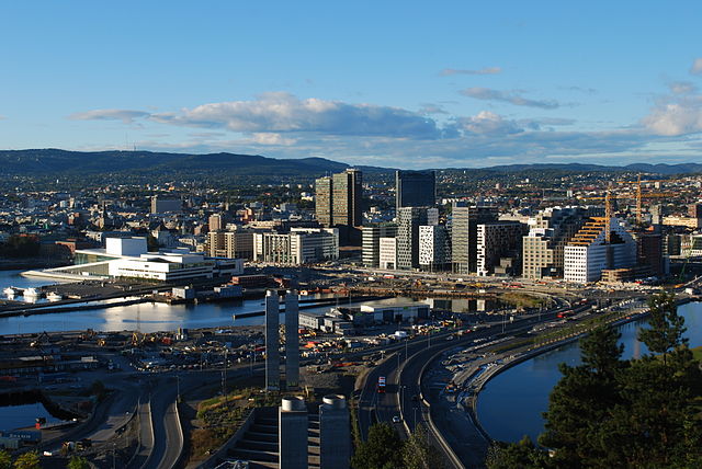 Panorama Oslo | fot. Helge Høifødt | źródło: Wikimedia Commons | lic. CC BY-SA 3.0