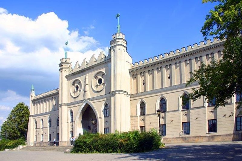 Zdjęcie zamku królewskiego w Lublinie