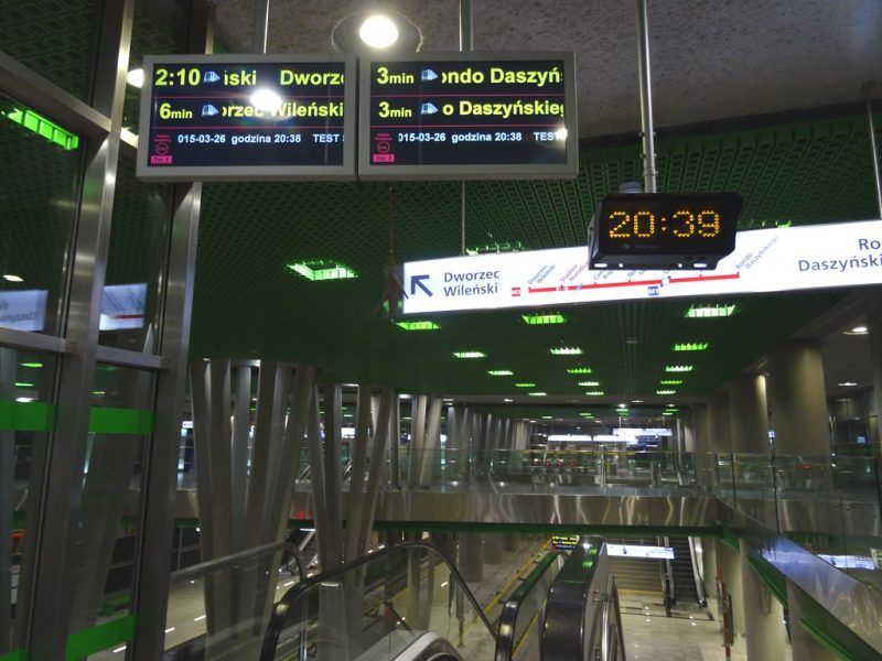 Zdjęcie stacji metra Stadion Narodowy