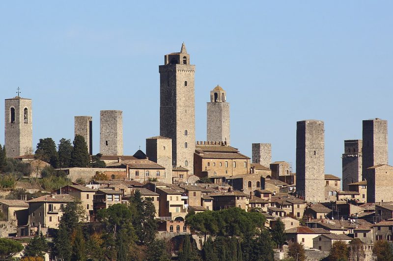 Wieże w San Gimignano | CC BY-SA 4.0 LigaDue