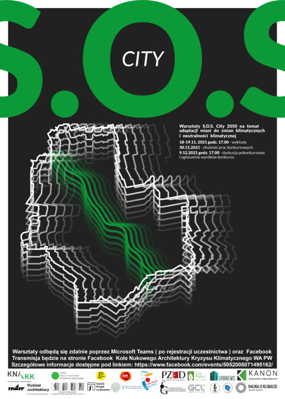 plakat - Warsztaty S.O.S City 2050